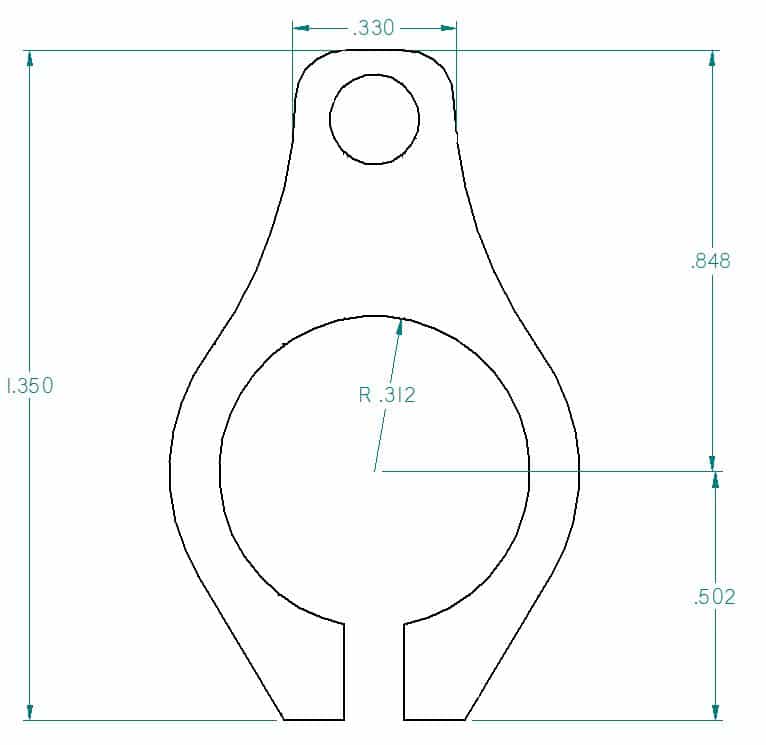 .625" Dimensions
