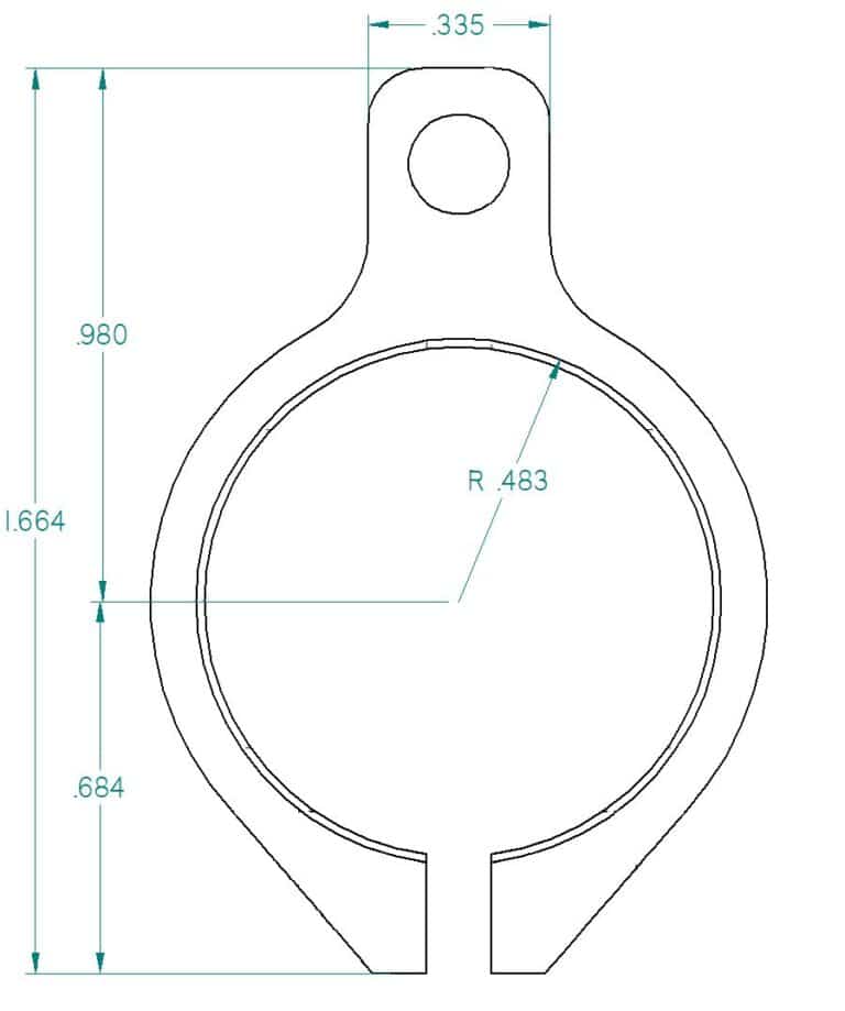 .936" Dimensions
