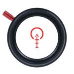 AT3™ Red Tail™ Rifle Scope with Mount - 1-4x or 1-6x Magnification - 5.56 Illuminated BDC Reticle