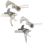AT3 Tactical Enhanced Nickel Teflon Trigger - Curved or Flat Trigger Bow