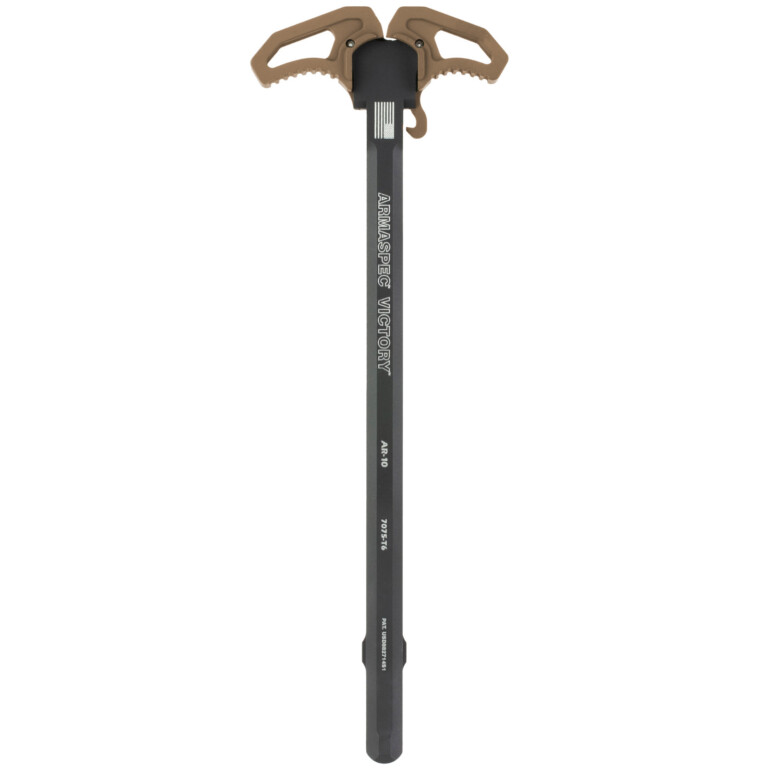 Armaspec Victory Compact Ambidextrous AR-10 Charging Handle - Bronze
