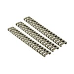 Ergo Picatinny 18 Slot Rubber Rail Protector - 3 Pack - Various Colors