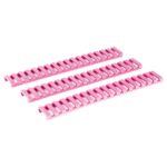 Ergo Picatinny 18 Slot Rubber Rail Protector - 3 Pack - Various Colors