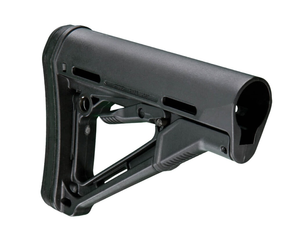 The Magpul CTR. Simple and robust.