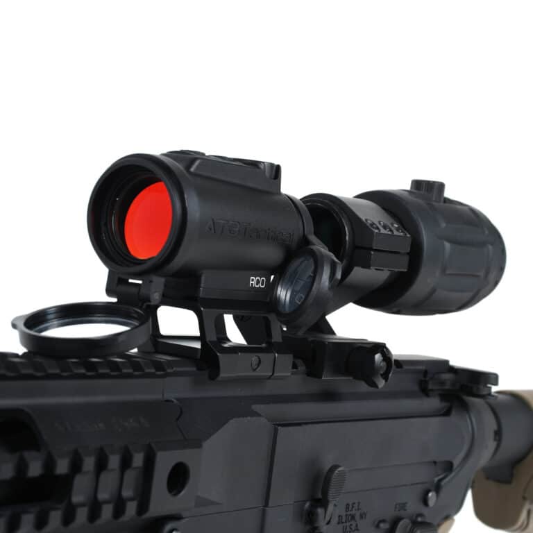 AT3™ RCO + RRDM Magnified Red Dot Kit - Includes Red Dot with Circle Dot Reticle & 3x Magnifier