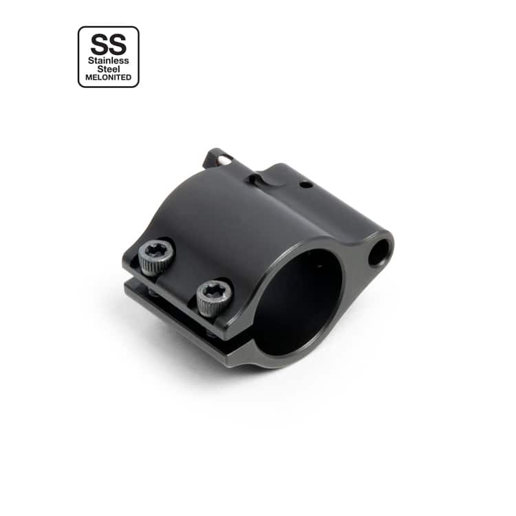 Superlative Arms .750 Adjustable Gas Block - Clamp on - Nitride