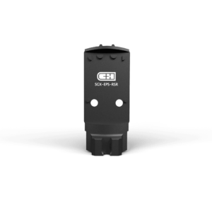 C&H Precision Sig P320 X-5 and M17/18 Optic Adapter Plate with Rear Sight - Holosun EPS