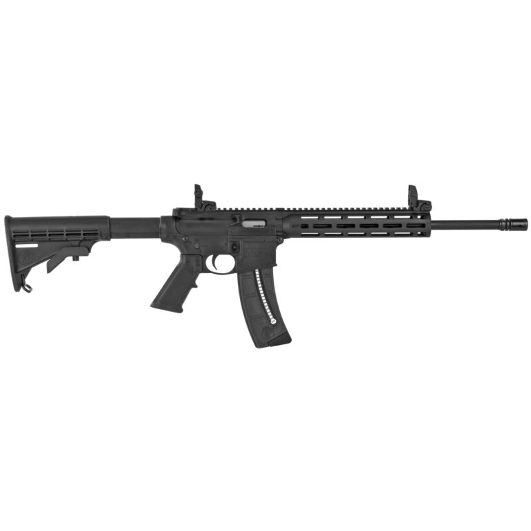 Smith & Wesson M&P15-22 .22LR Rifle with Flip-Up Sights - 25 Round Capacity