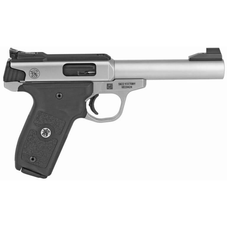 S&W Victory Target 22LR 5.5" Pistol -10 Round - Stainless