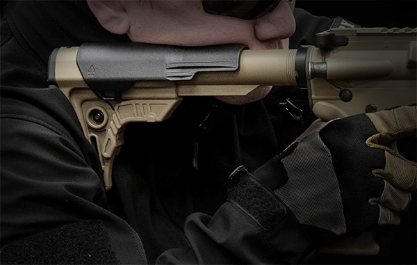 Pictured with UTG S4 Stock