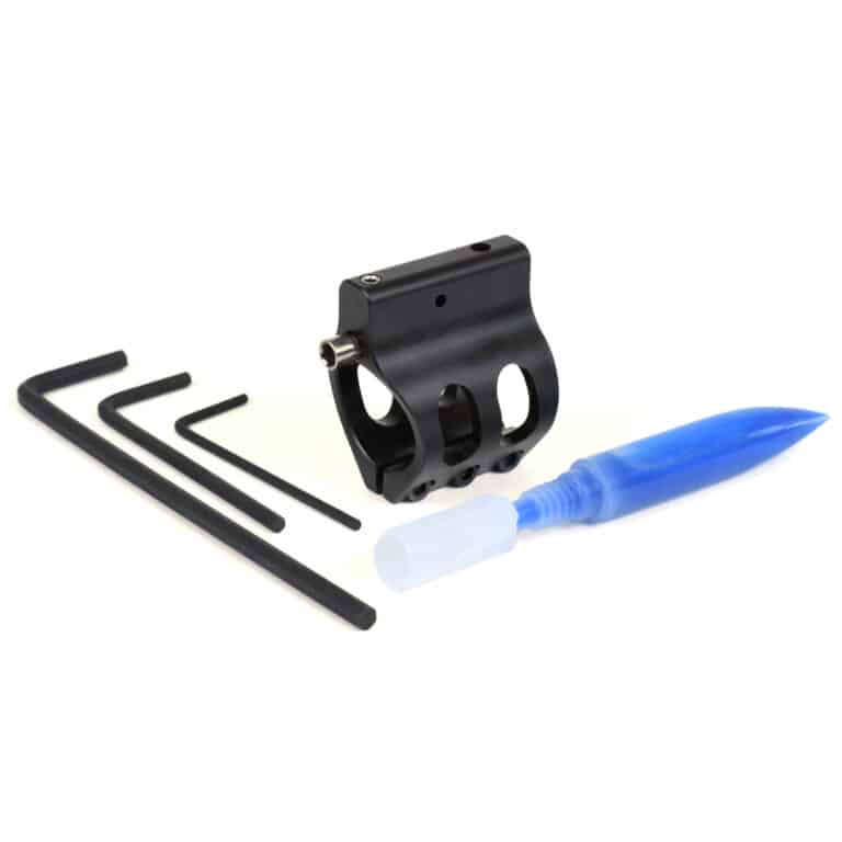 Includes allen wrenches for adjustment and installation, plus Vibra-tite threadlocker.