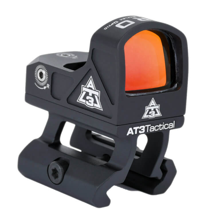 AT3 ARO Micro Red Dot Sight with Absolute Cowitness Mount