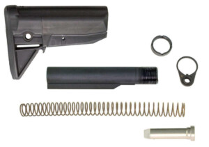 BCM Gunfighter AR-15 Stock Kit - Includes all Receiver Extension/Buffer Parts