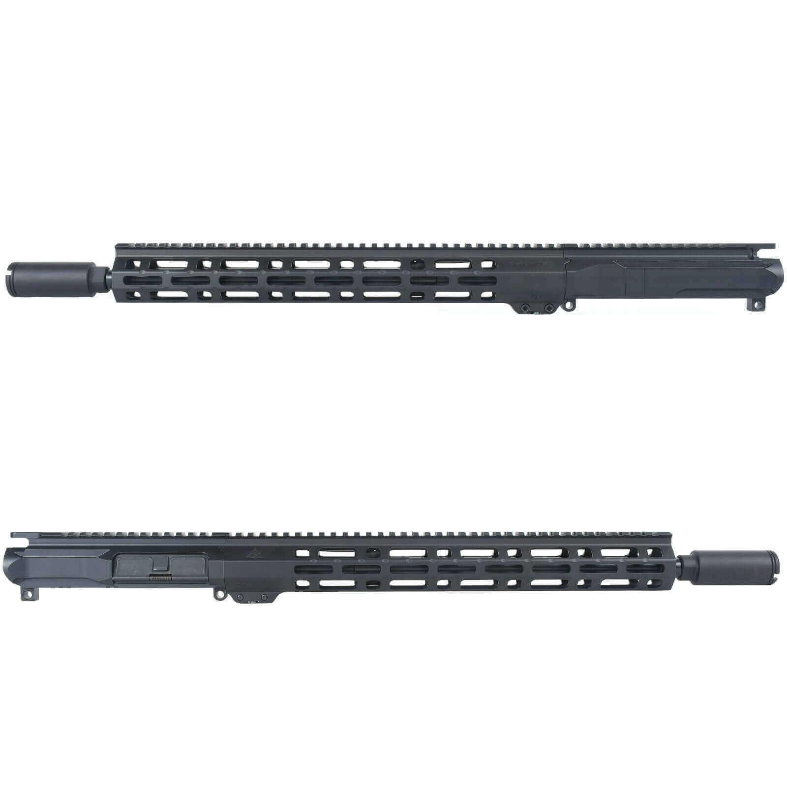 AT3™ FF-ML 16 Inch .300 BLK Complete Upper - .300 AAC Blackout 16 Inch Ballistic Advantage Barrel - 15" M-LOK Free Float Handguard